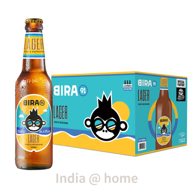 2932【送料無料／FREE SHIPPING】BIRA91  Lager Beer 24 Bottles SET／330ml<br>ラガービール 24本セット【B9 Beverages】