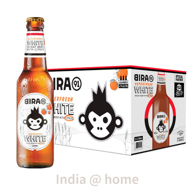 【送料無料／FREE SHIPPING】BIRA91 SUPER FRESH WHITE Beer 24 Bottles SET／330ml<br>ビラ91 ホワイトエール ビール 24本セット【B9 Beverages】