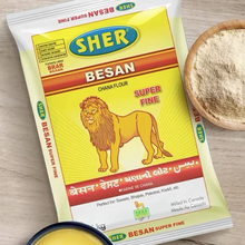 画像をギャラリービューアに読み込む, 9102BESAN  907g(2lb)【SHER】<br>ベサン ガルバンゾ粉 ひよこ豆粉