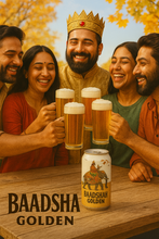 画像をギャラリービューアに読み込む, 2980BAADSHAH GOLRDEN 355ml バードシャーゴールデンラガー  【M･MALTS】