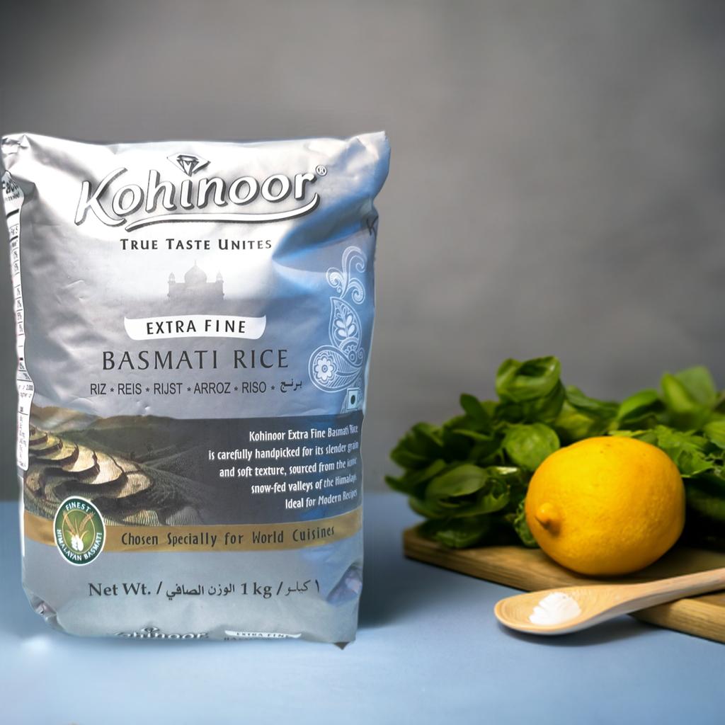 2105 EXTRA FINE BASMATI RICE 1kg【KOHINOOR】<br>バスマティ エクストラファイン