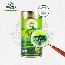 画像をギャラリービューアに読み込む, 4802 TULSI MASALA CHAI TIN 100G【ORGANIC INDIA】<br>トゥルシー マサラチャイ ティー缶100g　オーガニックインディア